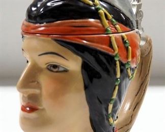 Leinenkugel Brewing Co Native American Woman Stein Numbered 1536/2000