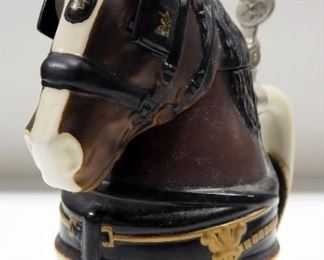 Budweiser Clydesdales Handcrafted Stein Numbered 14276