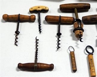 Vintage Corkscrews, 2 Starr "X" Bottle Openers And More
