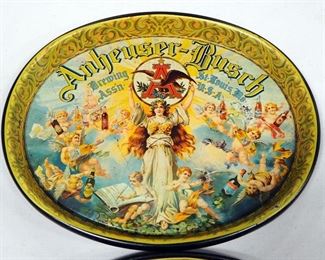 Anheuser -Busch Beer Trays, Qty 2
