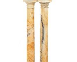 2262
A Neoclassical-Style Carved Stone Figural Statue On Stand
First-quarter 20th Century
Signed: Made in Italy 1876
Depicting putti in a shell on a complementary columnar pedestal and with internal lighting, electrified, 4 pieces
51" H x 12.5" W x 10" D
Estimate: $800 - $1,200