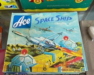 Ace Space Ship in Original Box(Made in Hong Kong)