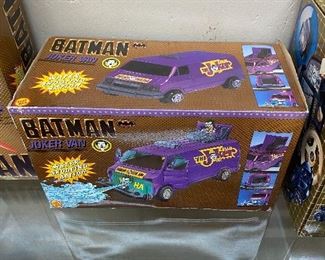 1990 Toy Biz Batman Joker Van in Original Box
