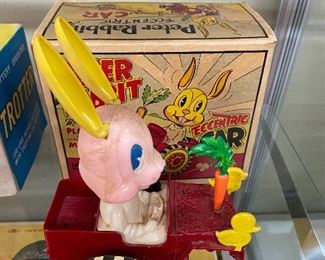Louis Marx Peter Rabbit Eccentric Car with Box