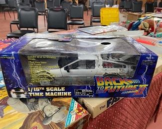 Diamond Back to the Future II Time Machine in Box