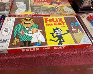 Milton Bradley Felix the Cat Board Game