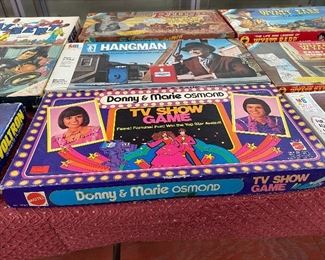 Mattel Donny & Marie Osmond TV Show Game 