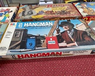 Milton Bradley Hangman Board Game