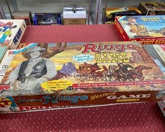 Old Johnny Ringo Western Board Game