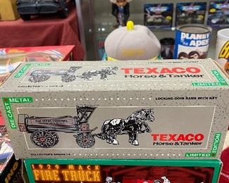 Texaco Diecast Horse and Tanker in Box