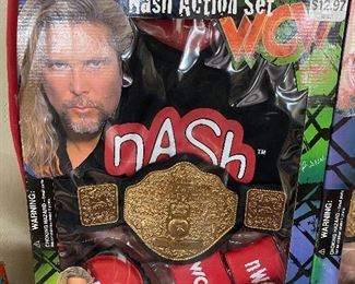 WCW Kevin Nash Action Set in Box