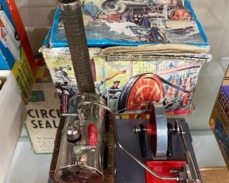 German Steam Engine in Box