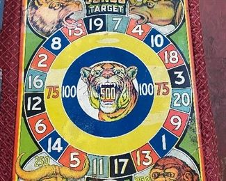 Tin Litho Jungo Target Board