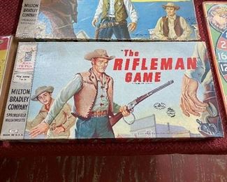 Milton Bradley The Rifleman Board Game