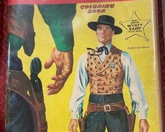 Large Wyatt Earp Coloring Book