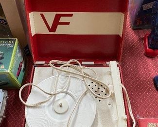 Vanity Fair Solid State Record Player in Original Box