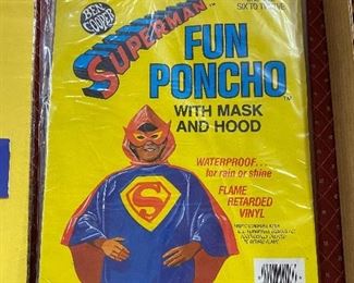 Ben Cooper Superman Fun Poncho in Package 