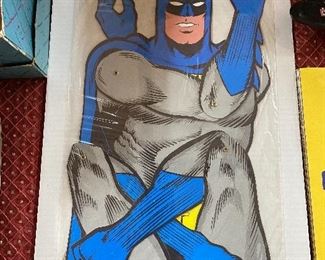 Vintage Joint Action Batman Wall Hanging in Package