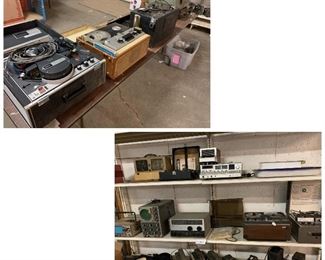 stereo, hifi equipment etc