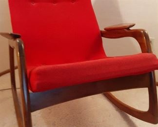 Mid-Century Modern Pearsall rocker