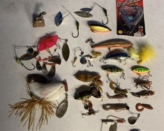 Variety of fishing lures