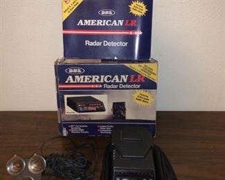 Bel American LR Radar Detector. Comes as is in original box.