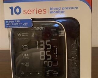 Omron 10 Series Blood Pressure Monitor. New, still in box. 