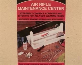 Airgun air rifle maintenance center. Gamo adult precision still in box.