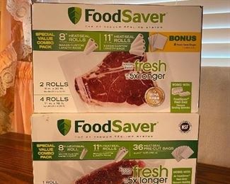 2 Unopened Boxes of Food Saver Bags