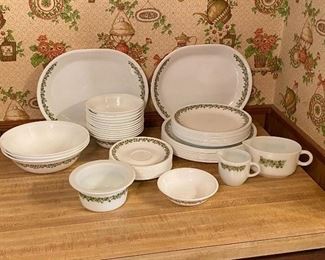 Lot of Vintage Corelle Place Settings and More