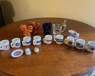 Collection of Miniatures. Novelty Cups, Shot Glasses and more!