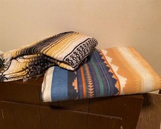 3 Southwest Inspired Rustic Blankets.