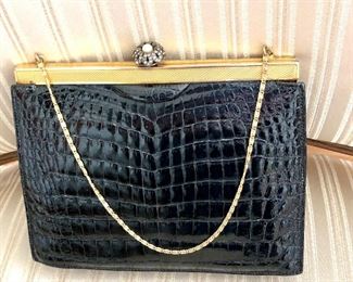 $75 Lucille de Paris purse.  7.5" W, 2" D, 6" H, plus 6" handle drop.