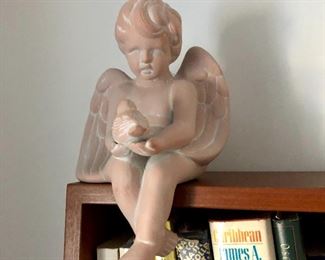 $30 Cherub angel.  11.5" H, 8" W, 6" D.  