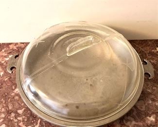$30 Guardian casserole dish with lid.   14" W,  6" H.