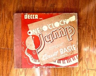 $25 Count Basie "One O'Clock jump "  6 LP's  (AS IS not full set).
