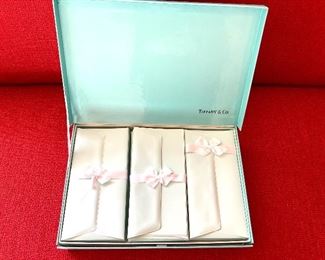 $25 Tiffany & Co. stationary set  in original box.  Box 12" W x 8" D.  