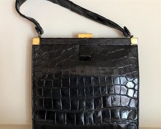 $75 Vintage purse 9"Lx9"W; 15"H with shoulder strap