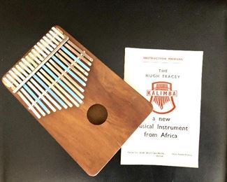 $30 "Kalimba" Musical instrument in original box 