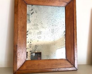 $60 Vintage framed mirror 13.5"L; 16.5"H