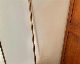 $65 Vintage brass fork -   32"L