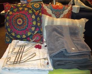 PILLOWS AND TOWELS