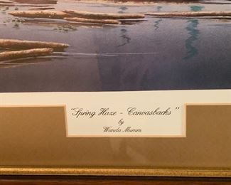 "Spring Haze - Canvasbacks" by Wanda Mumm