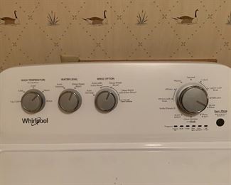 Whirlpool Washer - like new