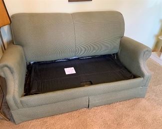 Hide-a-bed (twin) loveseat (like new)