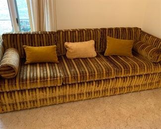 Vintage GOLD SOFA - Excellent Condition