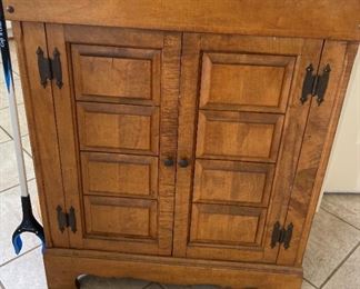 Small 2 Door Wooden Cabinet,
