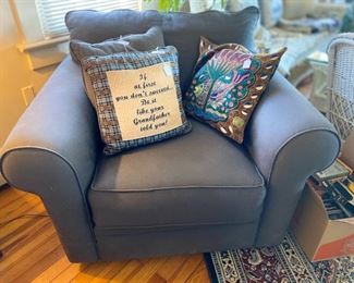Easy Chair & Pillows