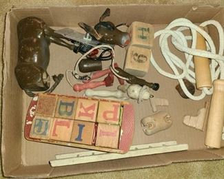ANTIQUE WOODEN TOYS..
