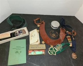 Miscellaneous GIRL SCOUT ITEMS